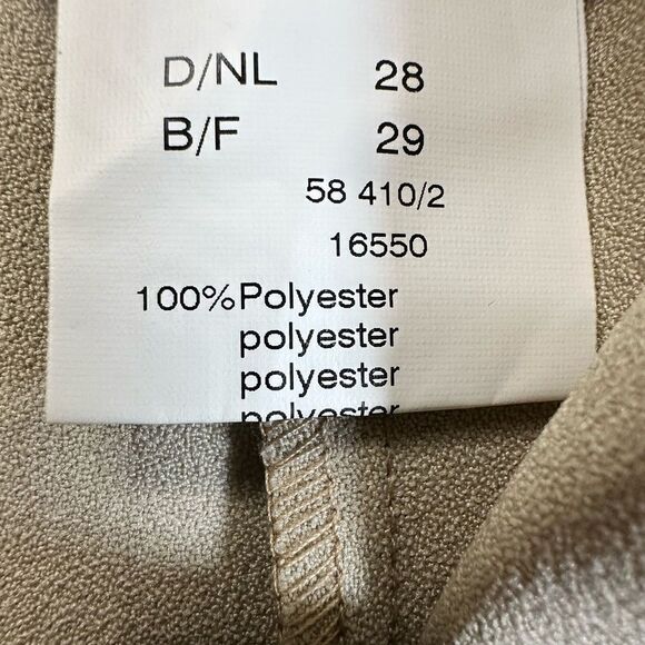 NWOT M Collection Plus Size Elastic Waist Khaki Pull On Dress Pants - Size 22 - Picture 8 of 10